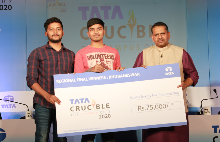 Tata Crucible Campus Quiz 2020 bhubneswar