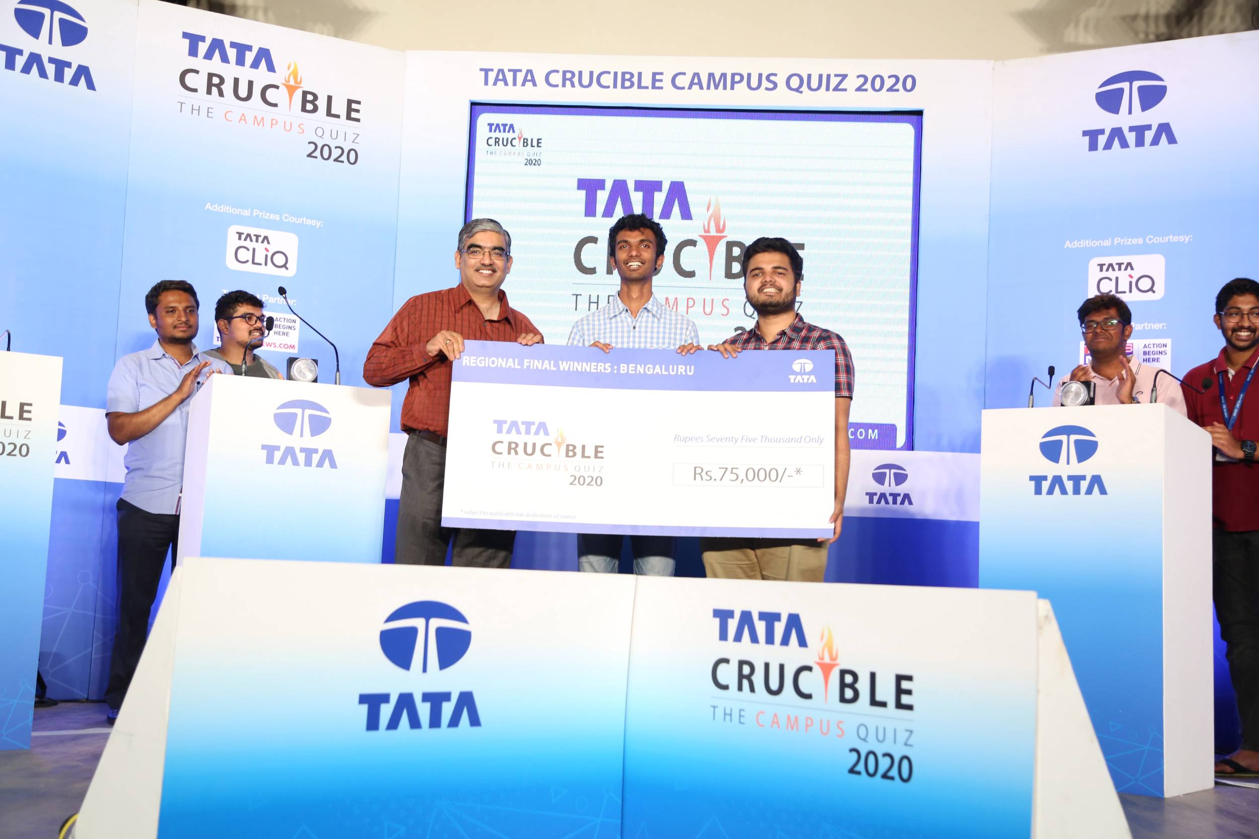 Tata Crucible Campus Quiz 2020 bengalurucam