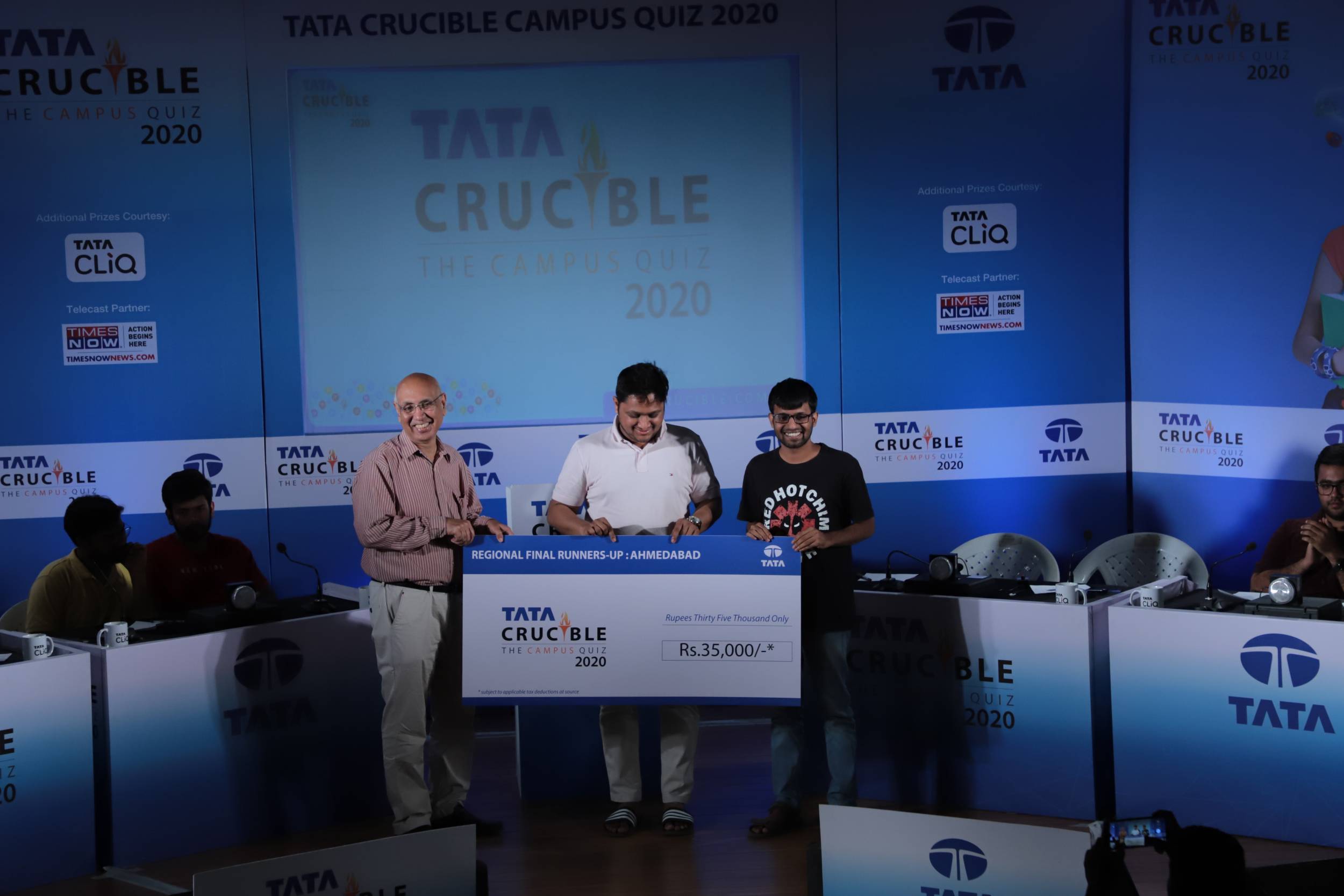 Tata Crucible Campus Quiz 2020 ahmedabadcam