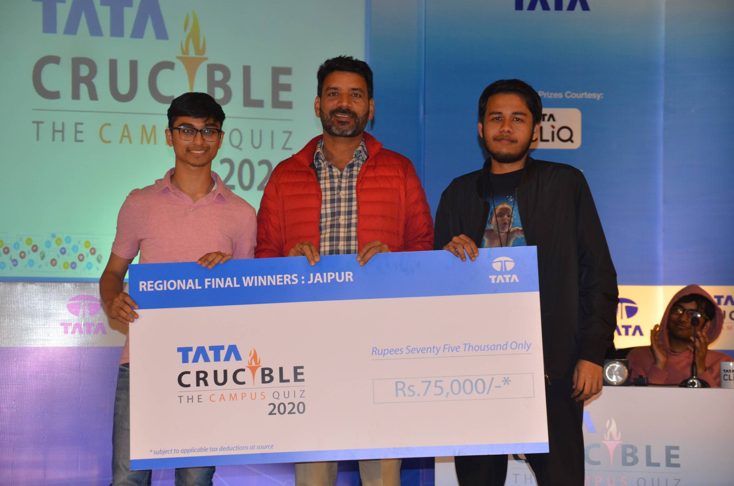 Tata Crucible Campus Quiz 2020 jaipurcam