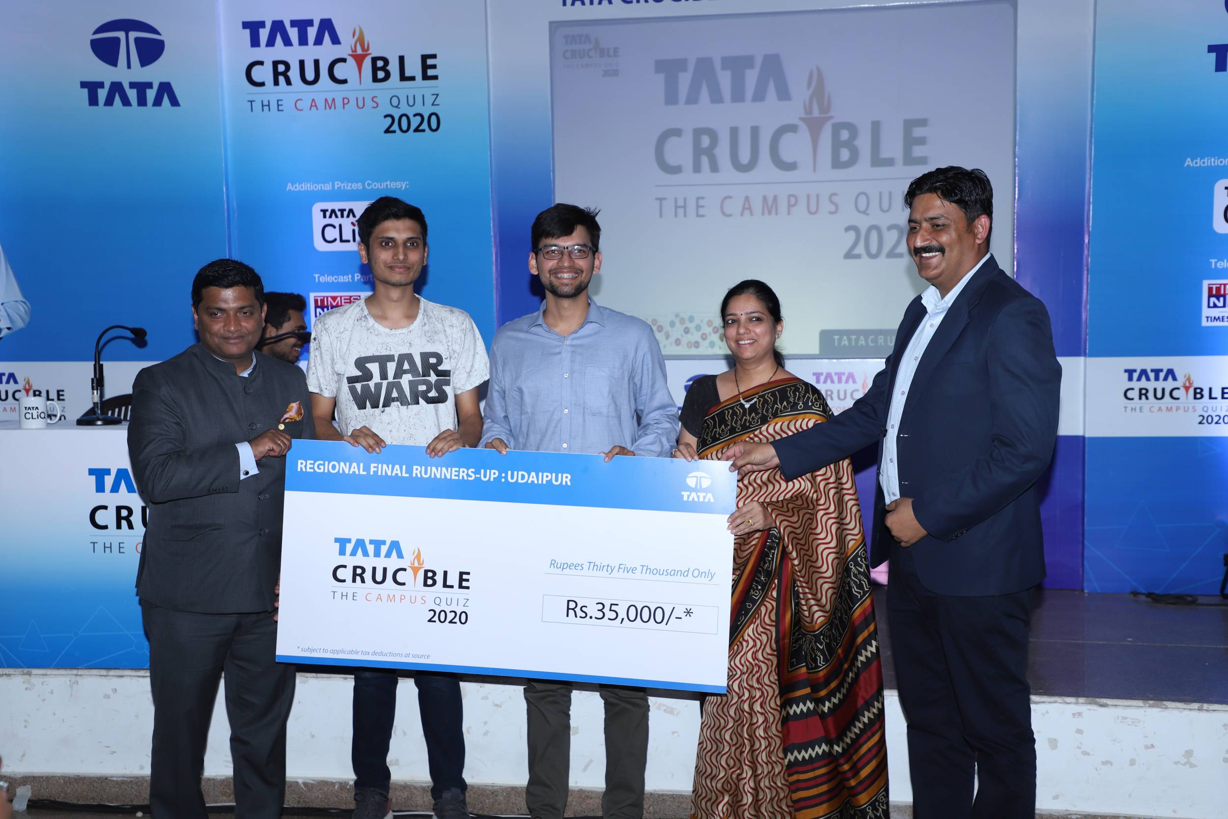 Tata Crucible Campus Quiz 2020 udaipurcam
