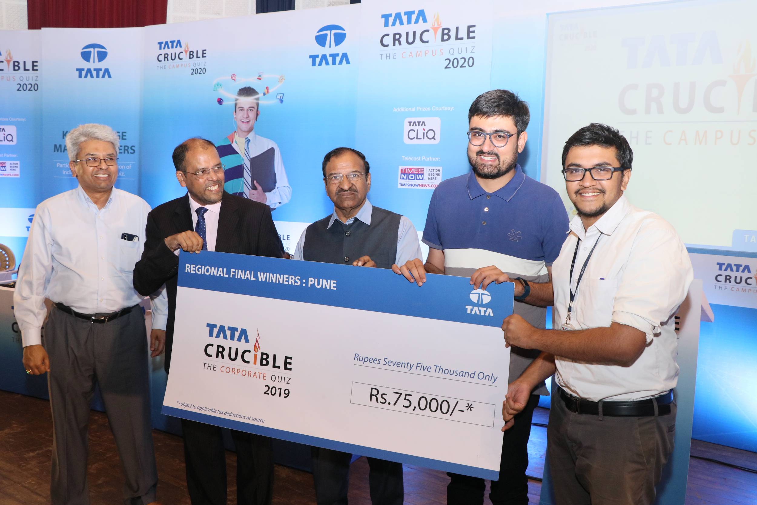 Tata Crucible Campus Quiz 2020 punecam
