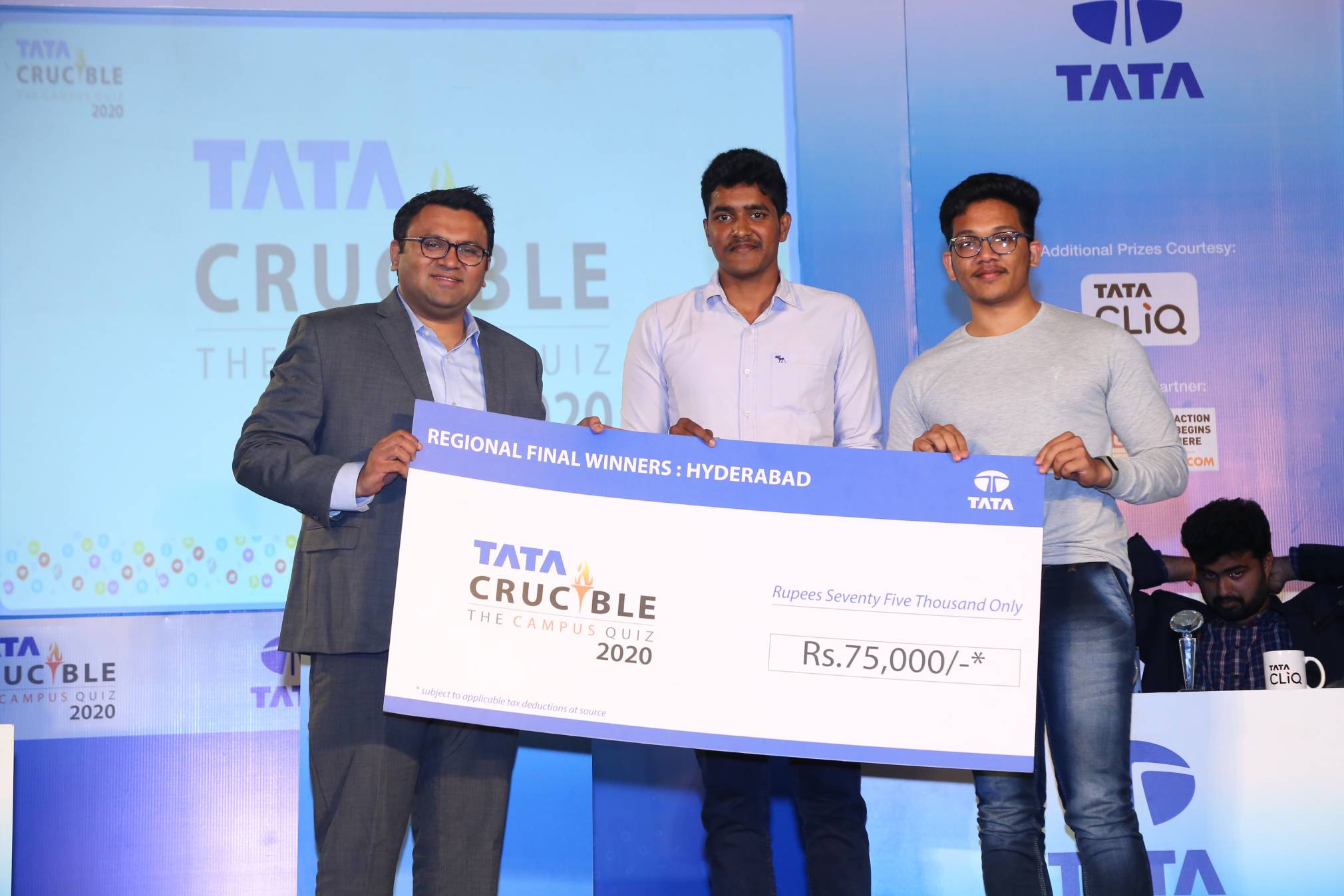 Tata Crucible Campus Quiz 2020 hyderabadcam