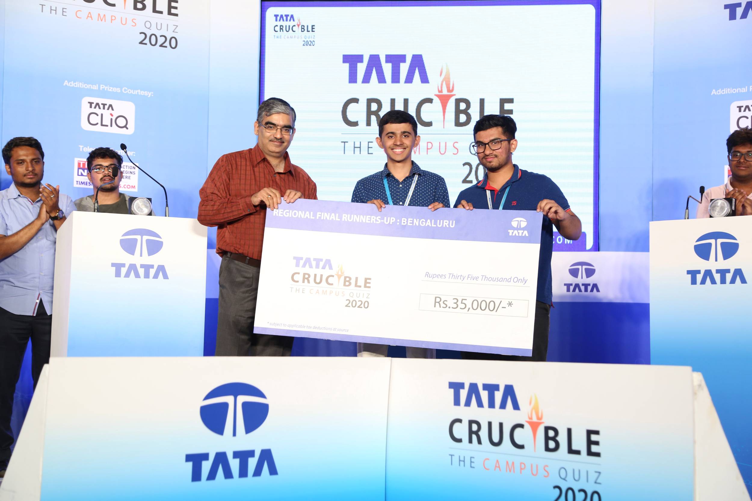 Tata Crucible Campus Quiz 2020 bengalurucam