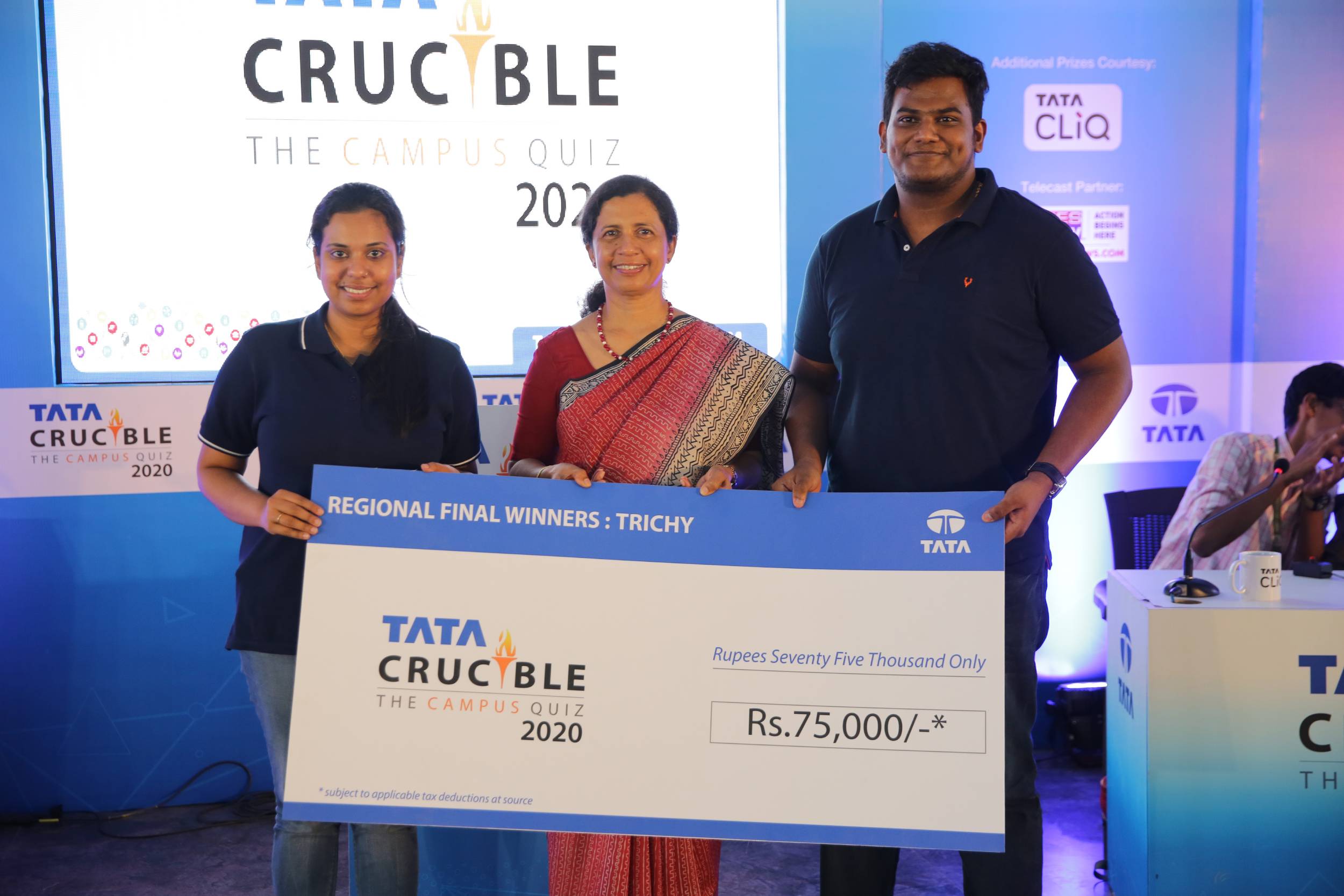 Tata Crucible Campus Quiz 2020 trichycam