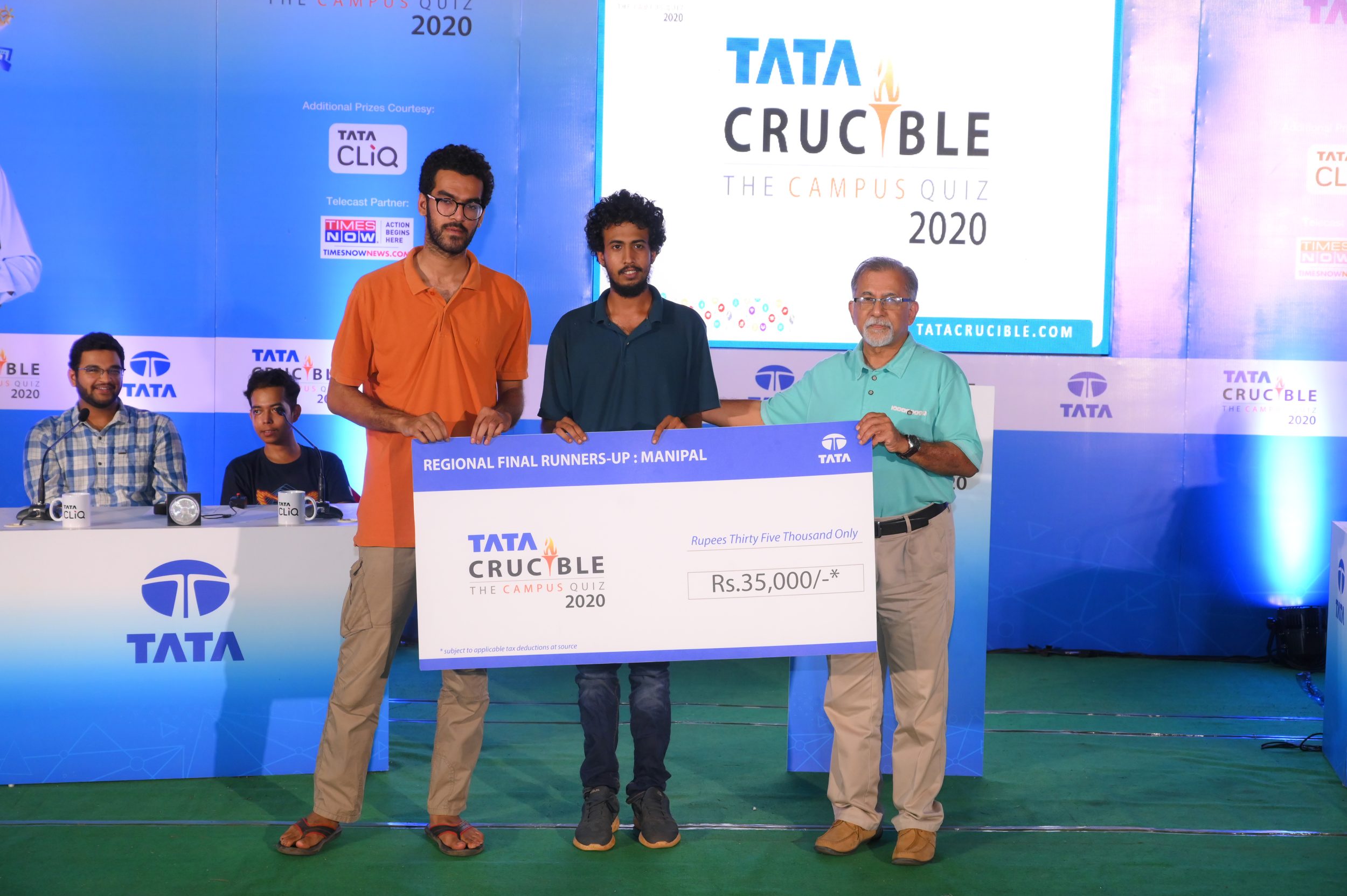 Tata Crucible Campus Quiz 2020 manipalcam