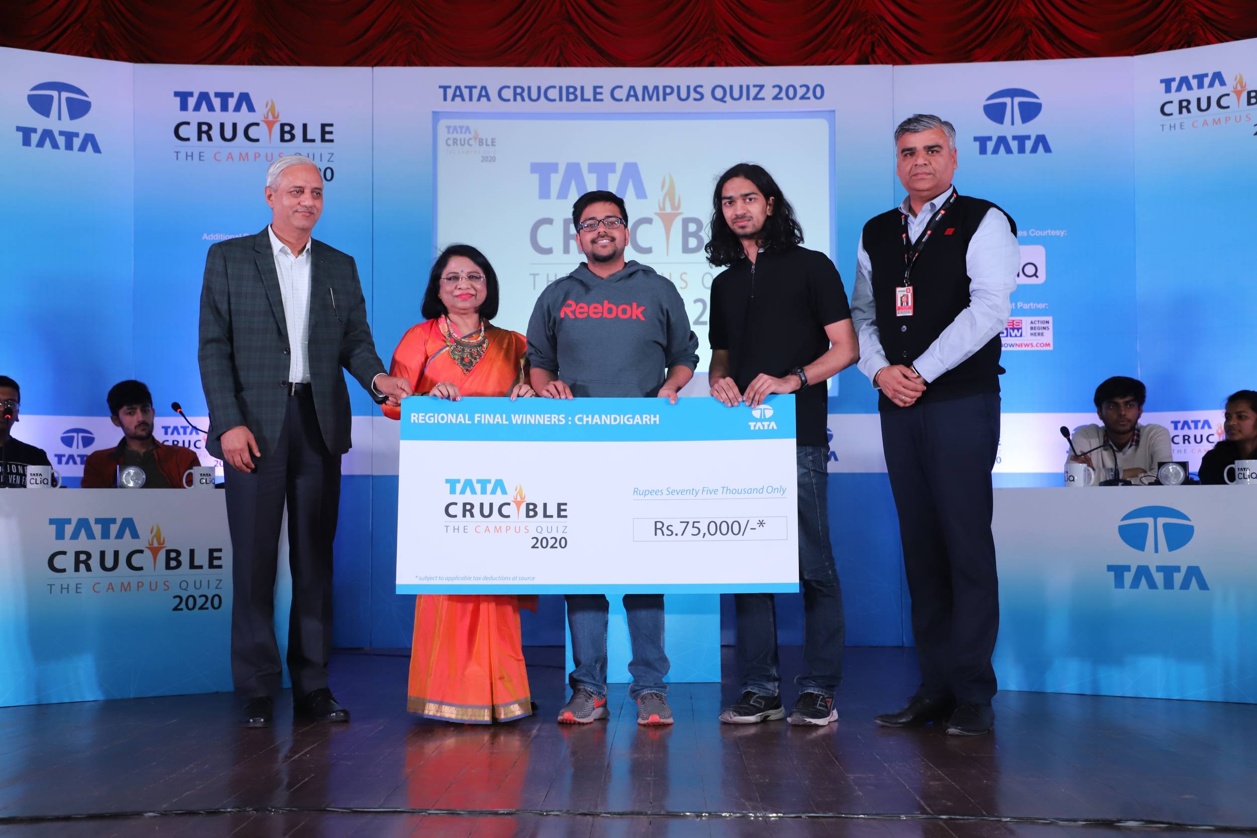 Tata Crucible Campus Quiz 2020 chandigarhcam
