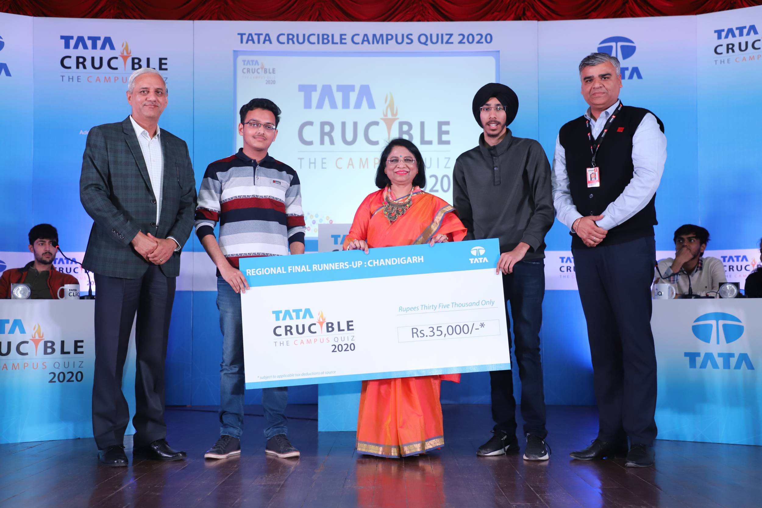 Tata Crucible Campus Quiz 2020 chandigarhcam