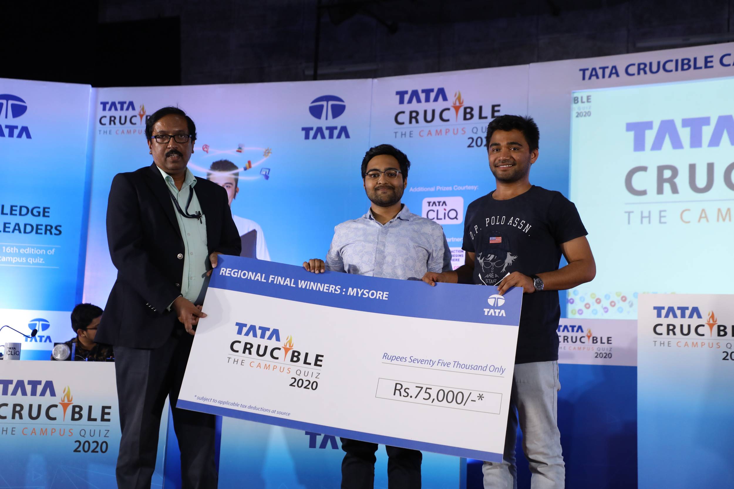 Tata Crucible Campus Quiz 2020 mysorecam