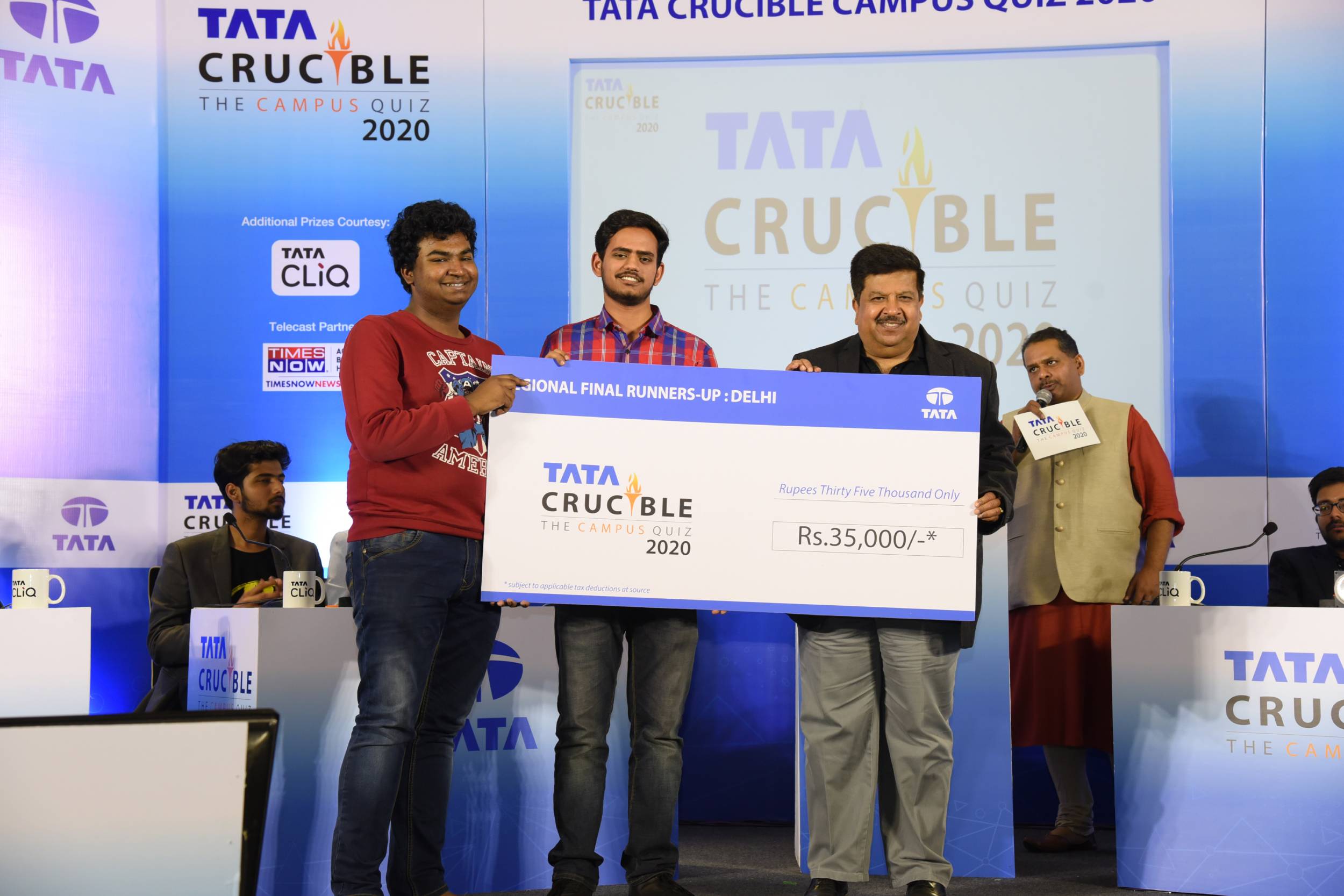 Tata Crucible Campus Quiz 2020 delhicam