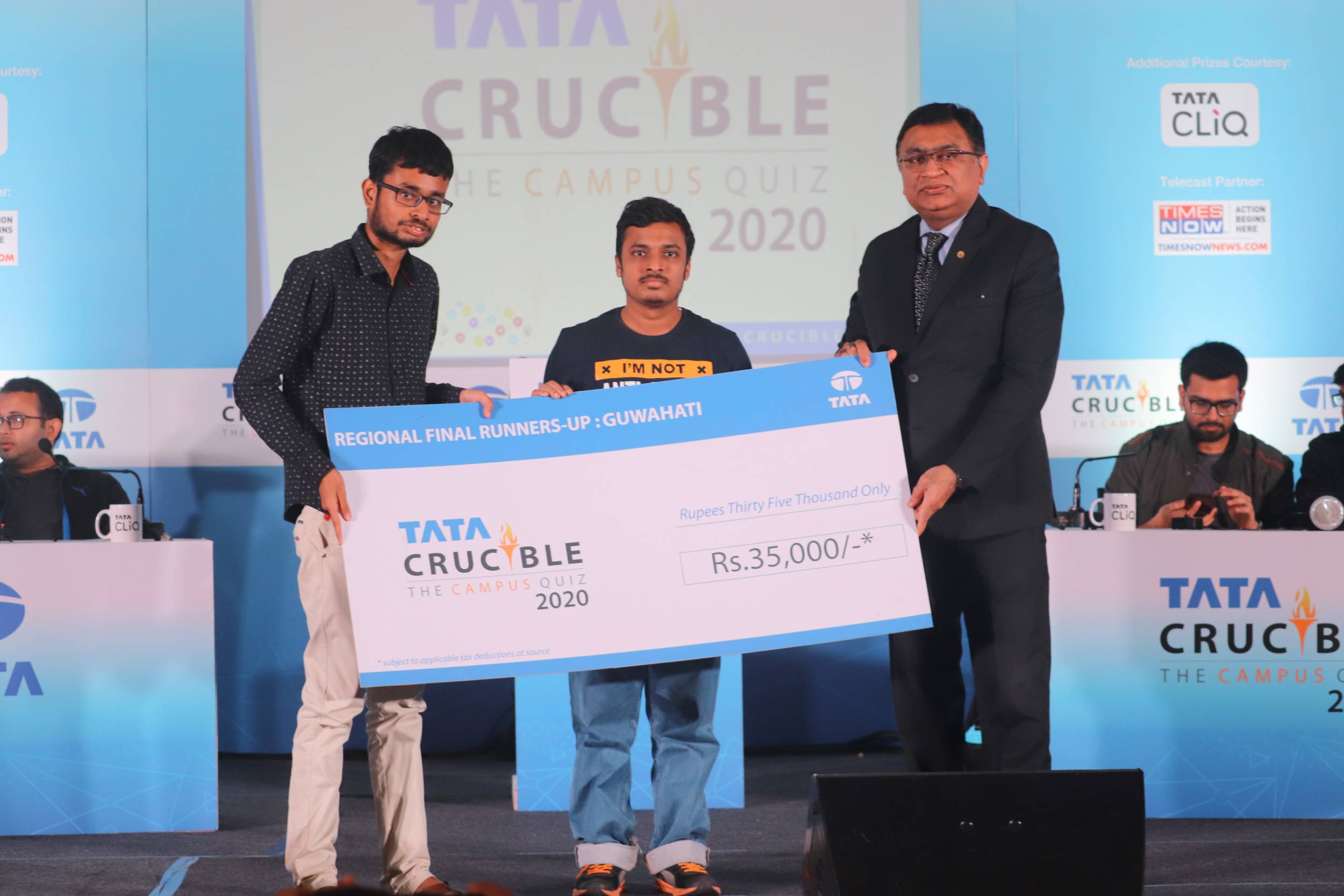 Tata Crucible Campus Quiz 2020 guwahaticam