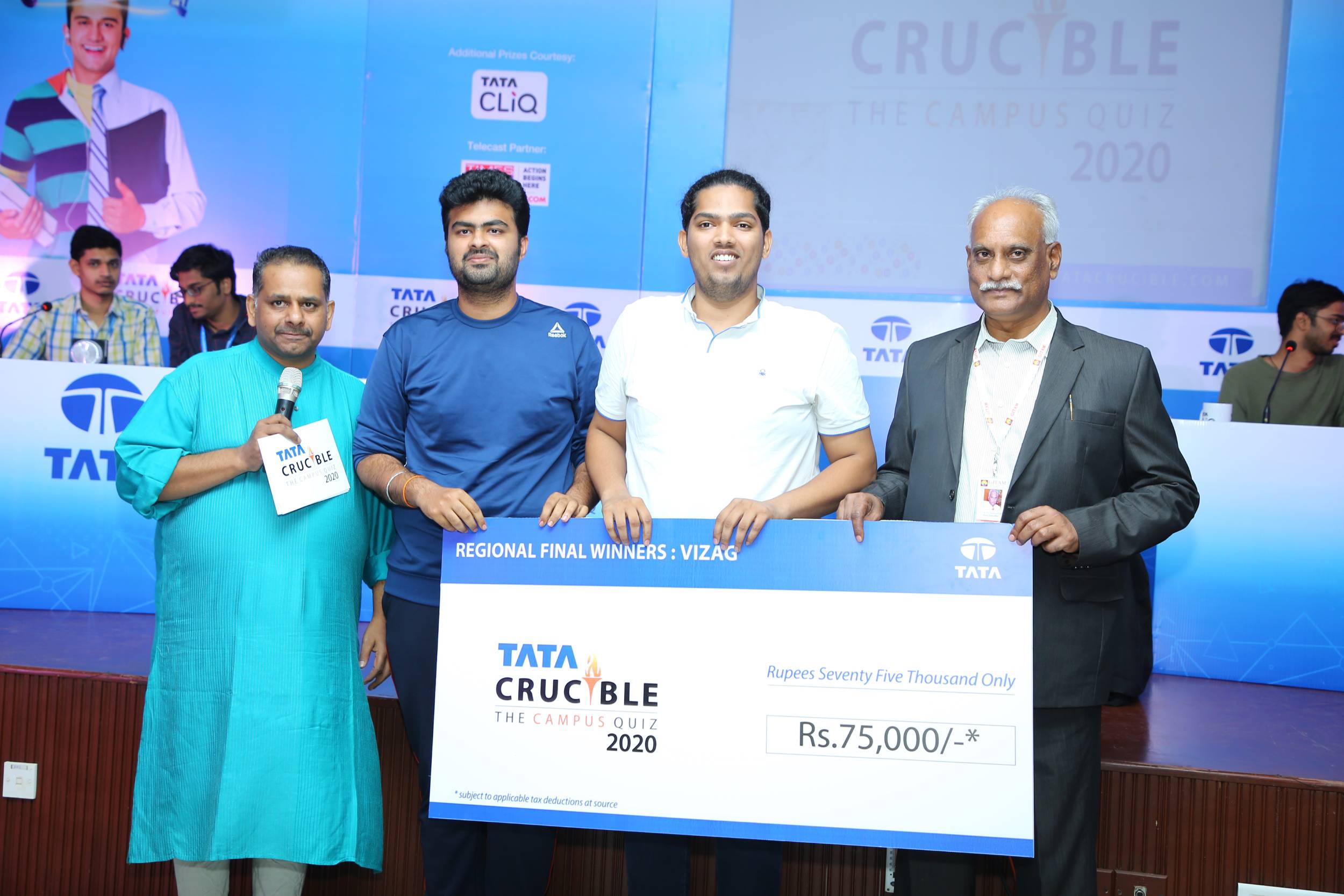 Tata Crucible Campus Quiz 2020 vizagcam