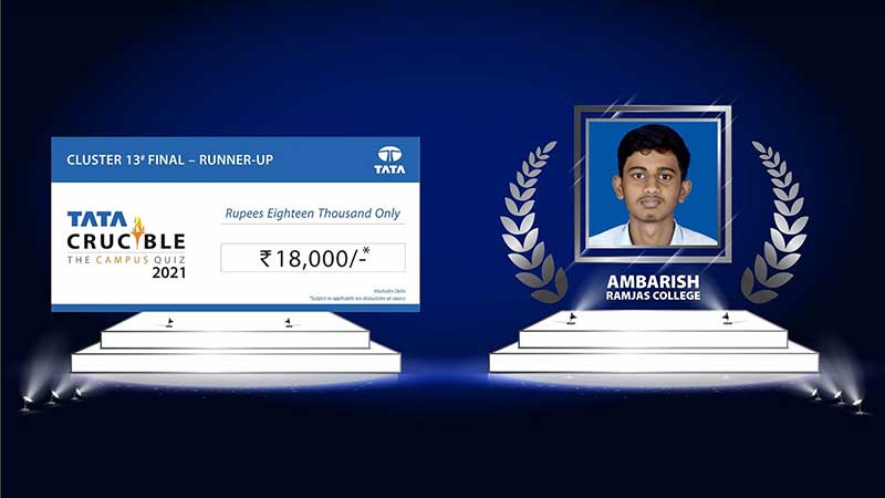 Tata Crucible Campus Quiz crucible nsit