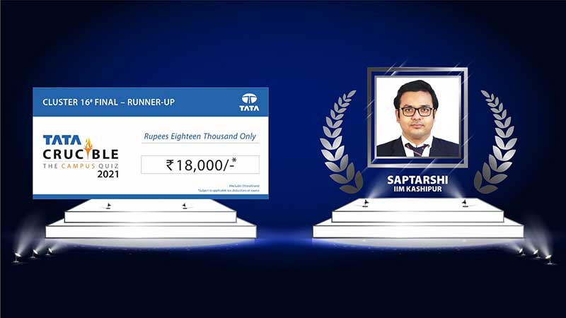 Tata Crucible Campus Quiz plans upes