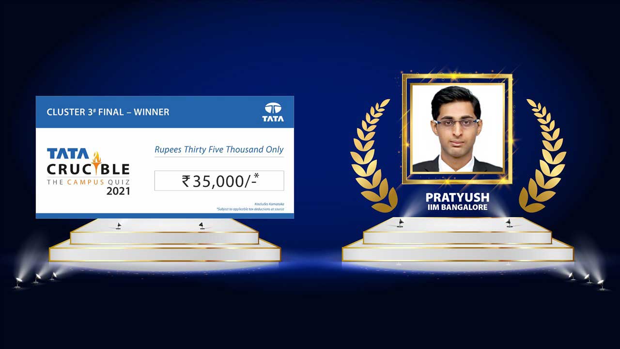 Tata Crucible Campus Quiz thriller iim