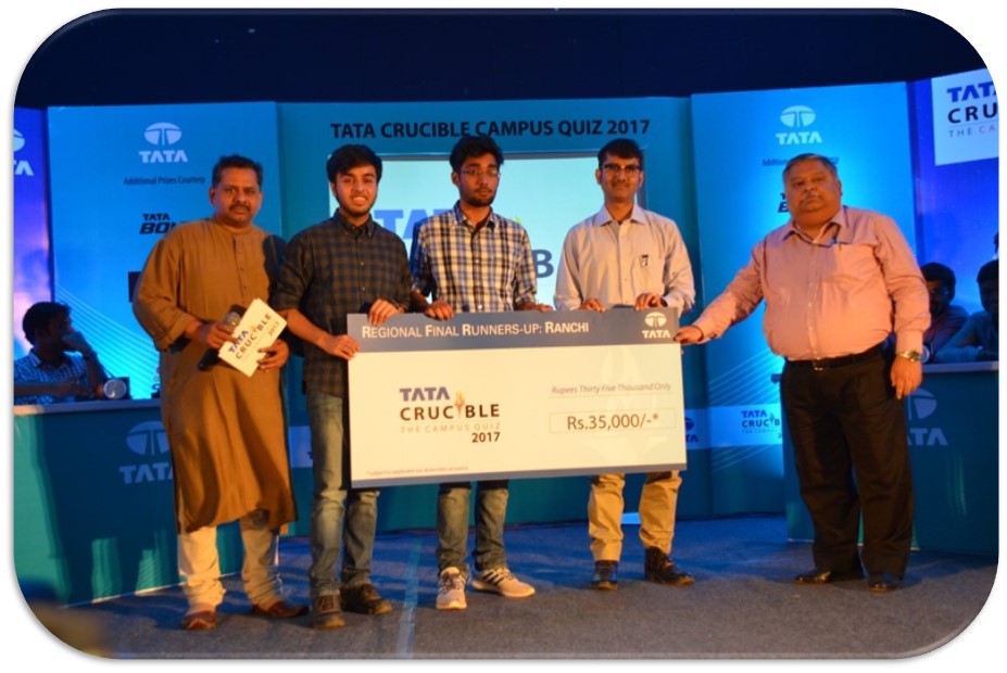 Ranchi – NIT Rourkela top at Ranchi Ranchi – NIT Rourkela top at Ranchi