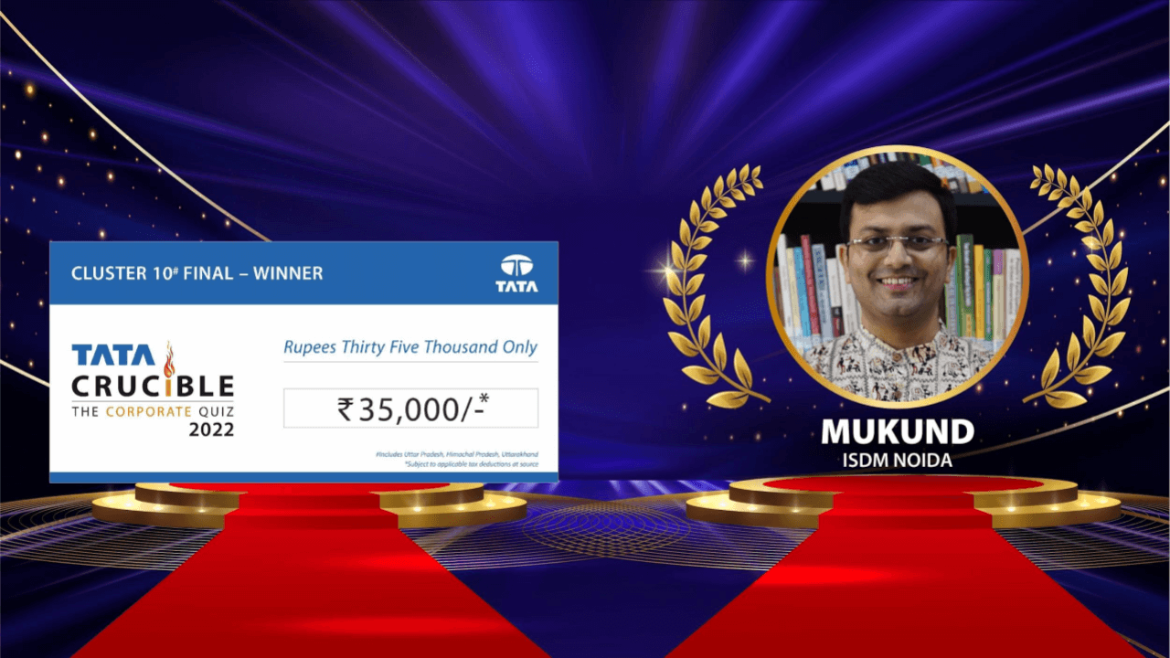 The Indian School of Development Management, Noida wins the final round The Indian School of Development Management, Noida wins the final round