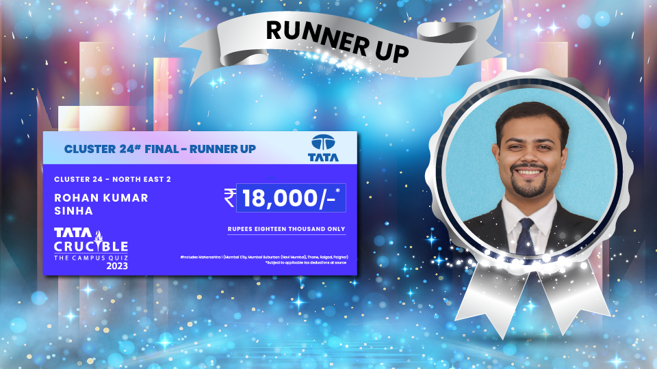 Tata Crucible Campus Quiz winner cluster