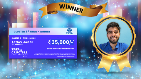 Tata Crucible Campus Quiz winner cluster